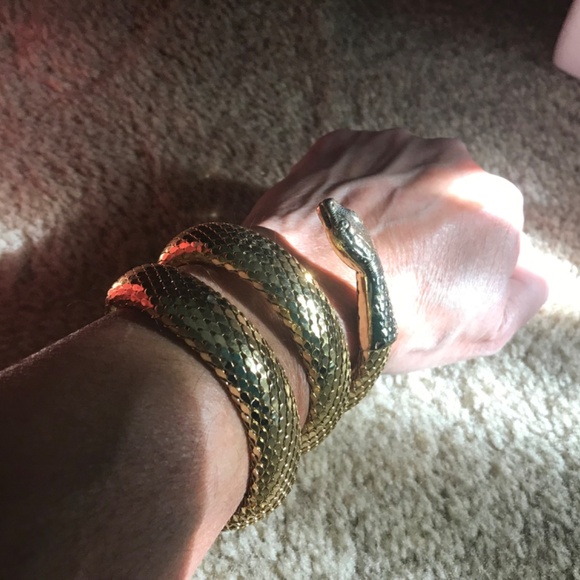 Whiting and Davis Mesh Snake Bracelet - Picture 7 of 7